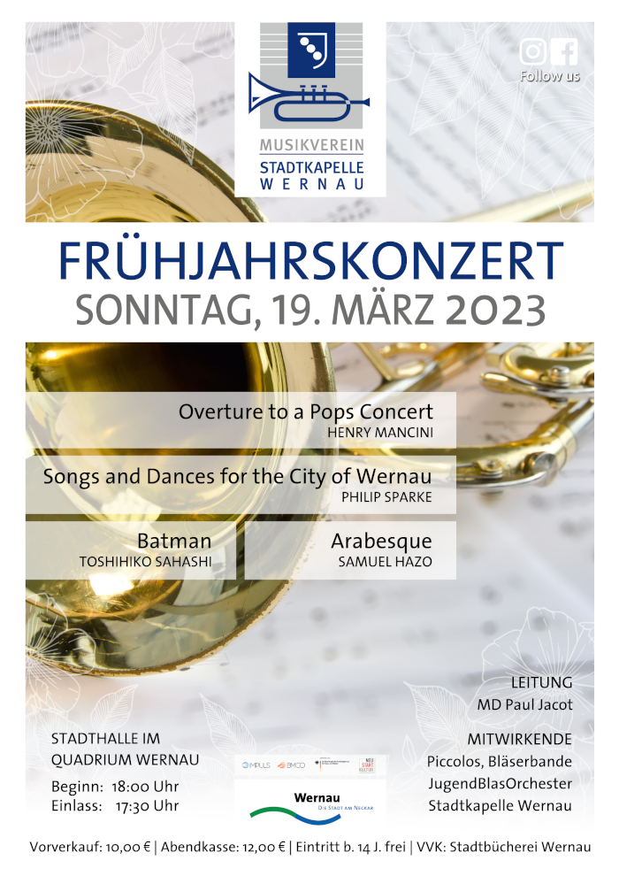 Plakat Wernau Frühling 2023